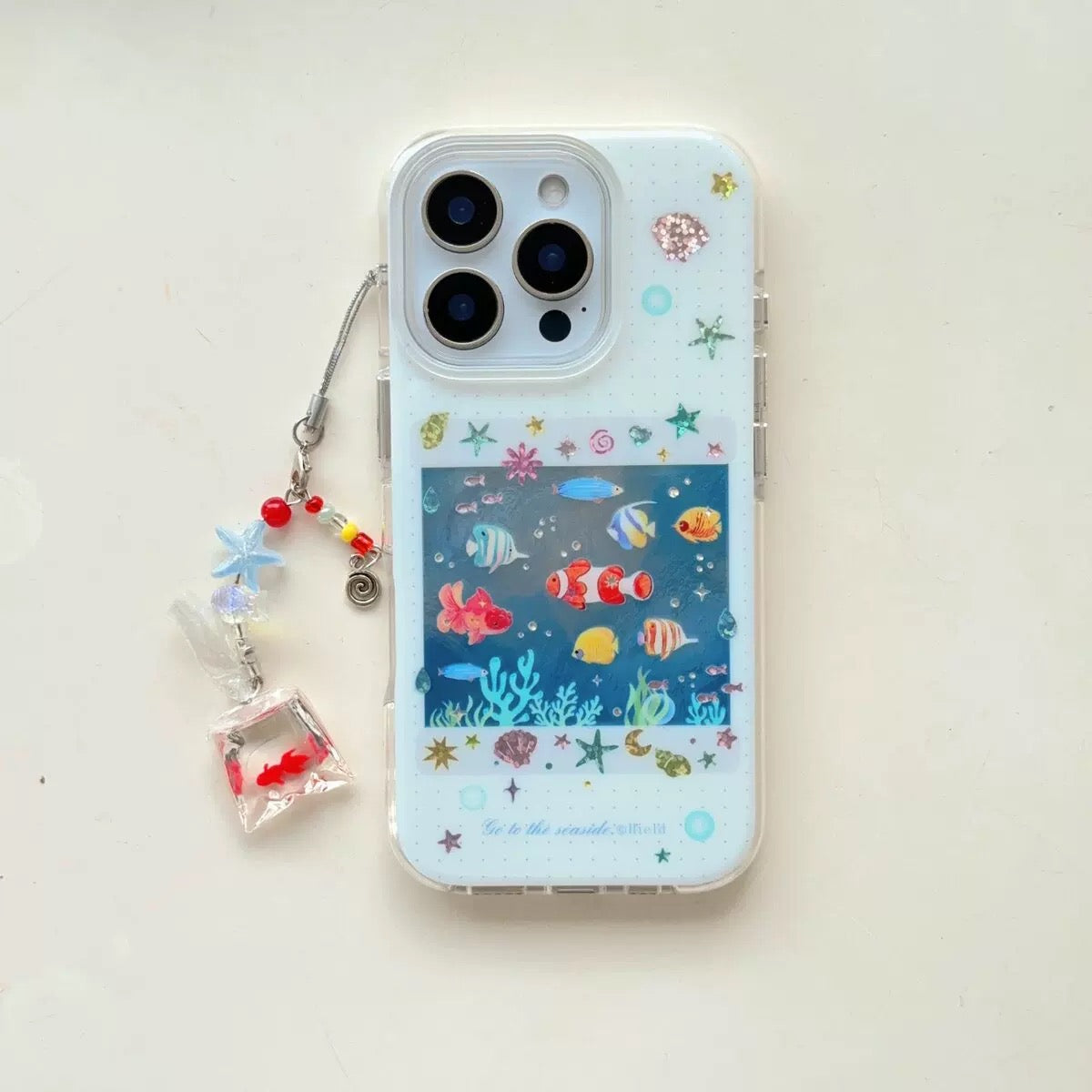 "Coral Reef Fish" 🐟🫧iPhone Case