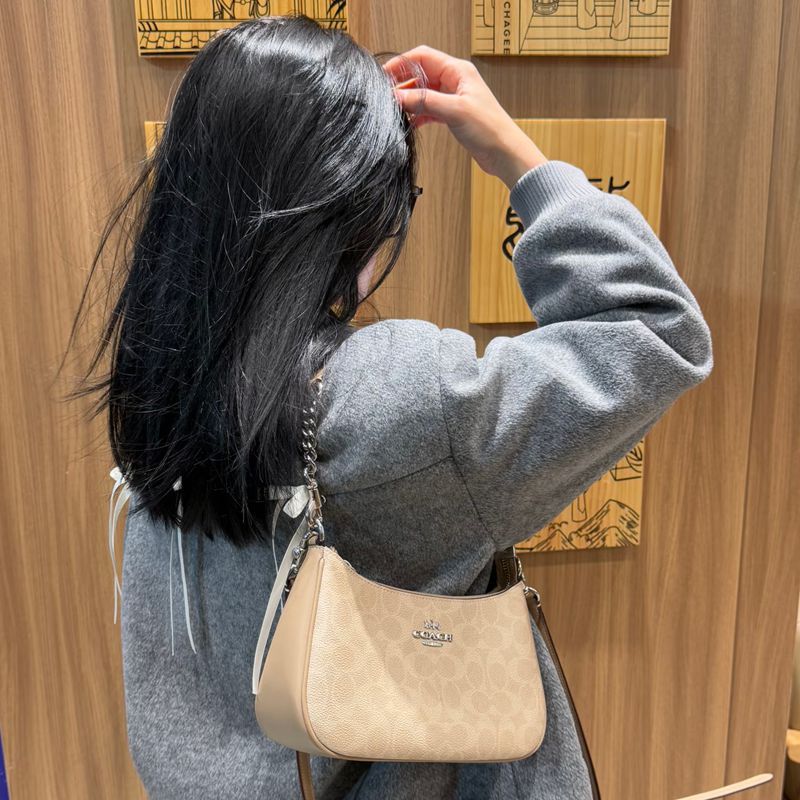 다용도 테리 숄더백
