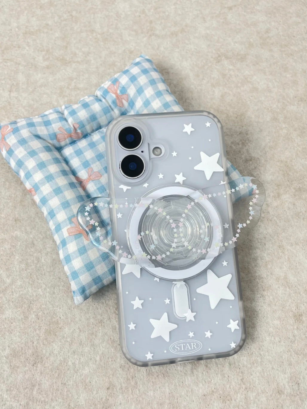 Star-themed angel wings -IPhone Case