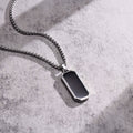 Jean - Stainless Steel Pendant Black | Julian & Claire Toronto