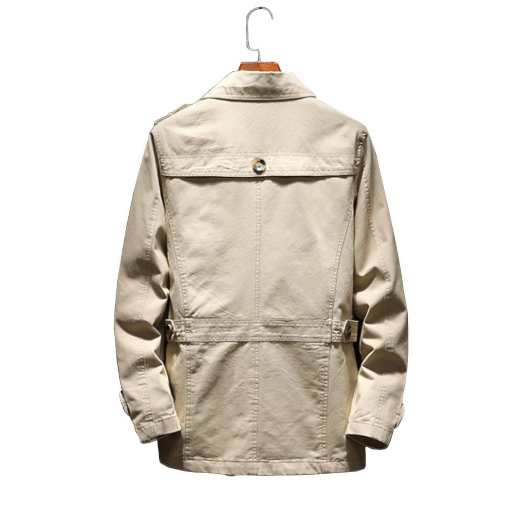Leroy - Refined Wide Lapel Overcoat | By Julian & Claire Toronto
