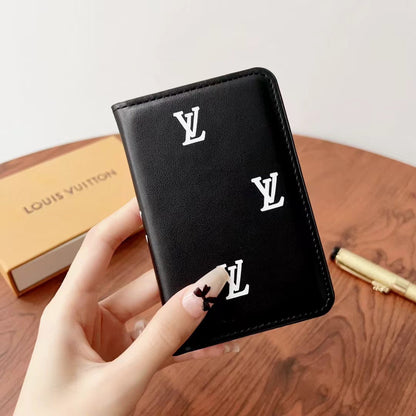 Elegant Checkered & Monogram Wallets