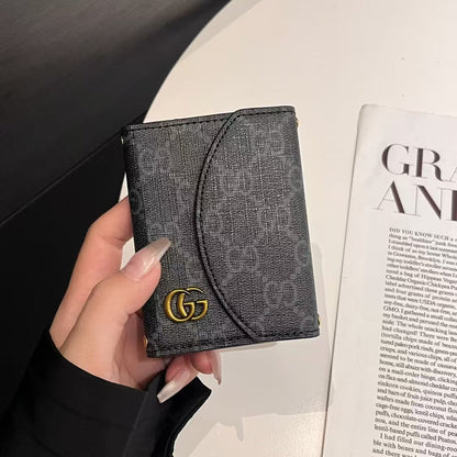 Luxury Inspired Monogram Compact Wallet Collection