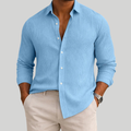 Wilbur - Ribbed Summer Button Shirt | By Julian & Claire Toronto