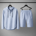 Rafferty - Casual Linen Shirt & Shorts Set | By Julian & Claire Toronto