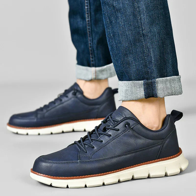 Bruce - Lace-Up Platform Walking Shoes | By Julian & Claire Toronto