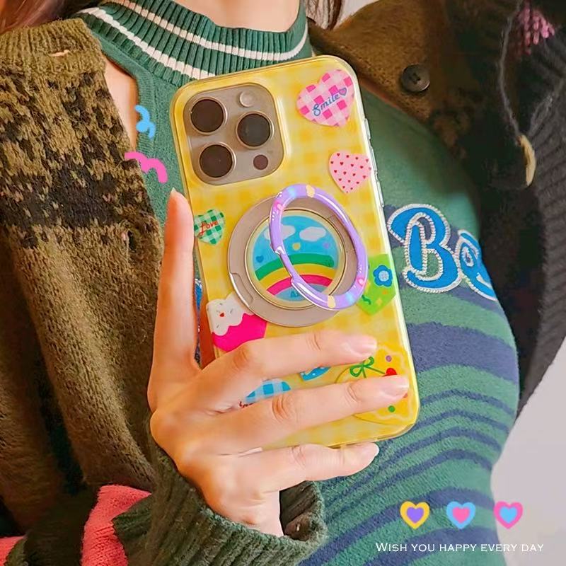 Dopamine comes with a rotating bracket mobile phone case