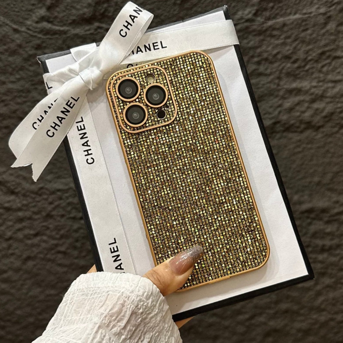 Luxurious sparkling sequins iPhone case