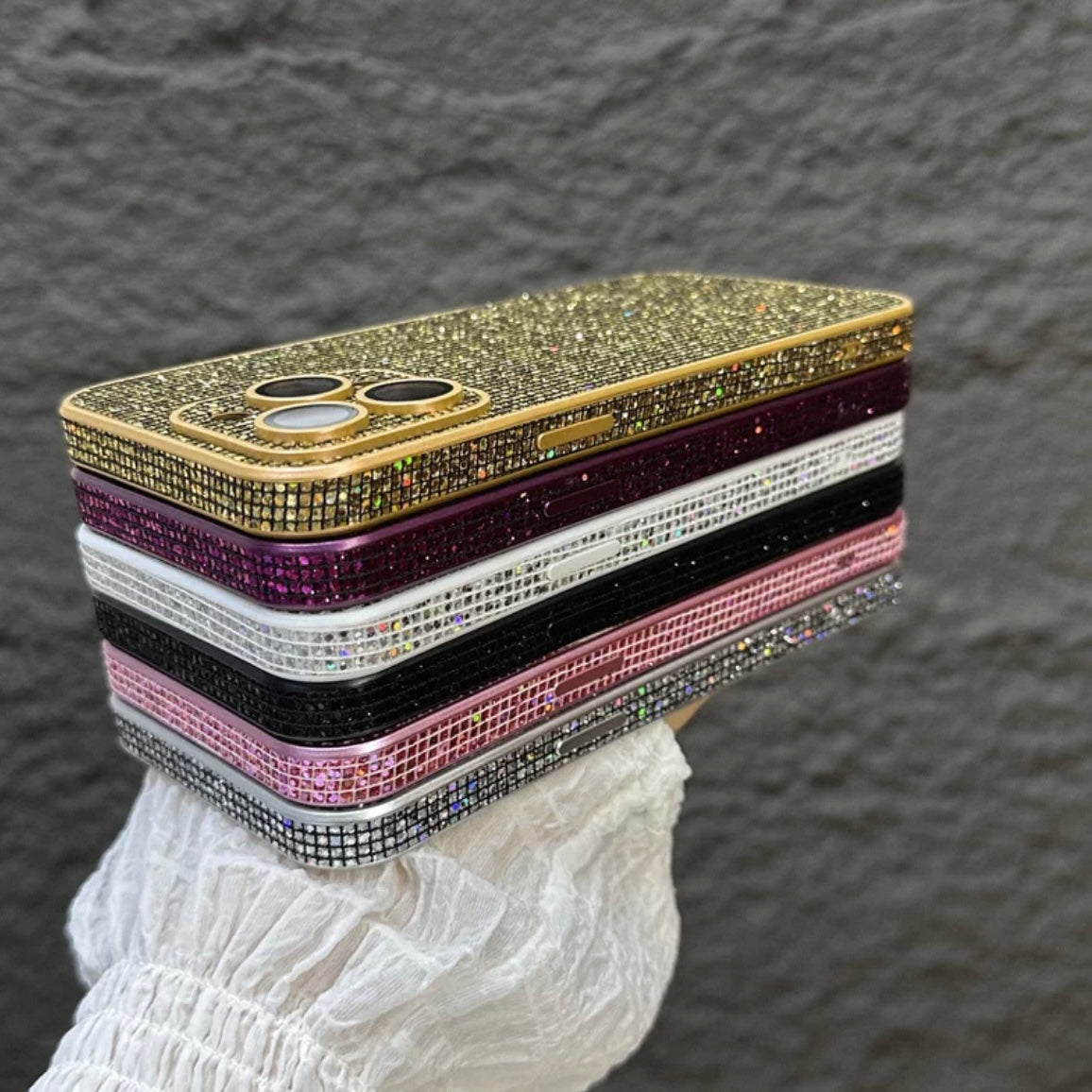 Luxurious sparkling sequins iPhone case