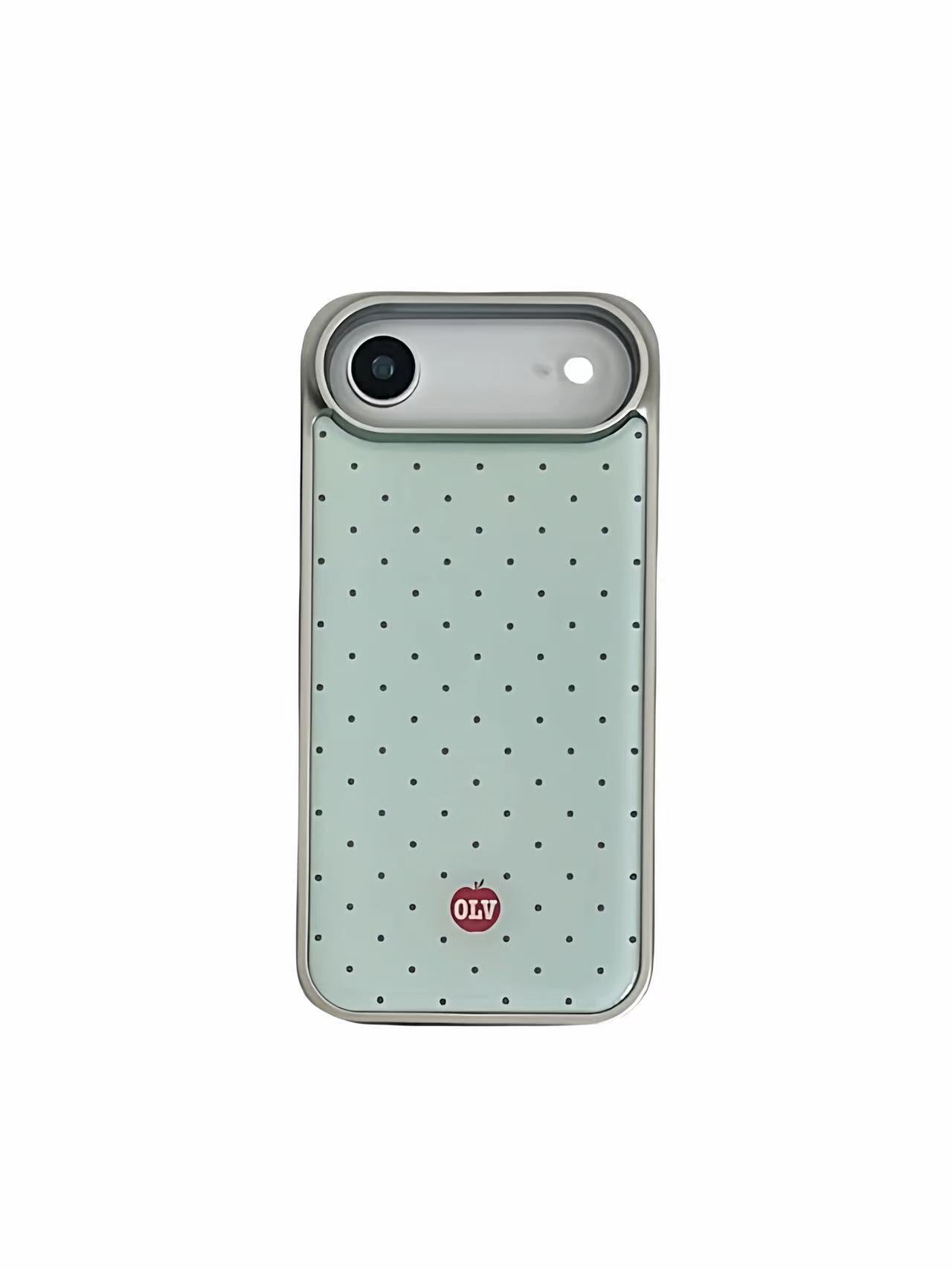 Retro niche polka dots IPhone  Case