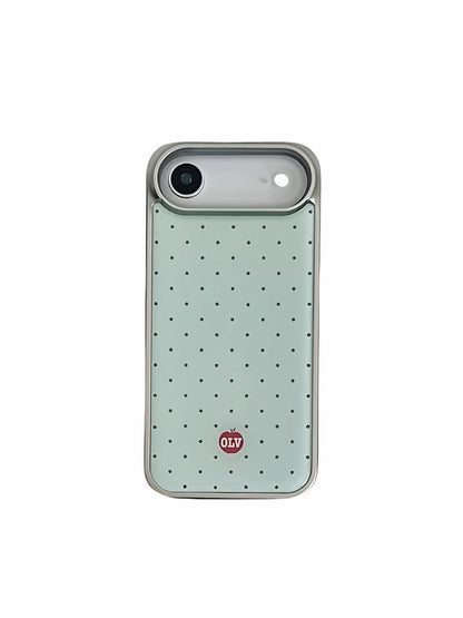 Retro niche polka dots IPhone  Case