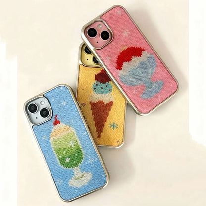 A cup of ice 🍦cream, iPhone case.