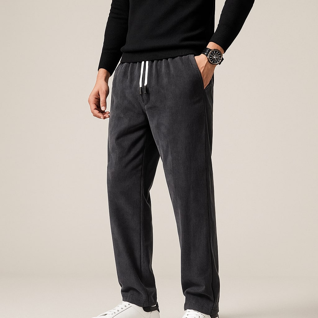 Alfred - Comfortable Relaxed Trousers | By Julian & Claire Toronto