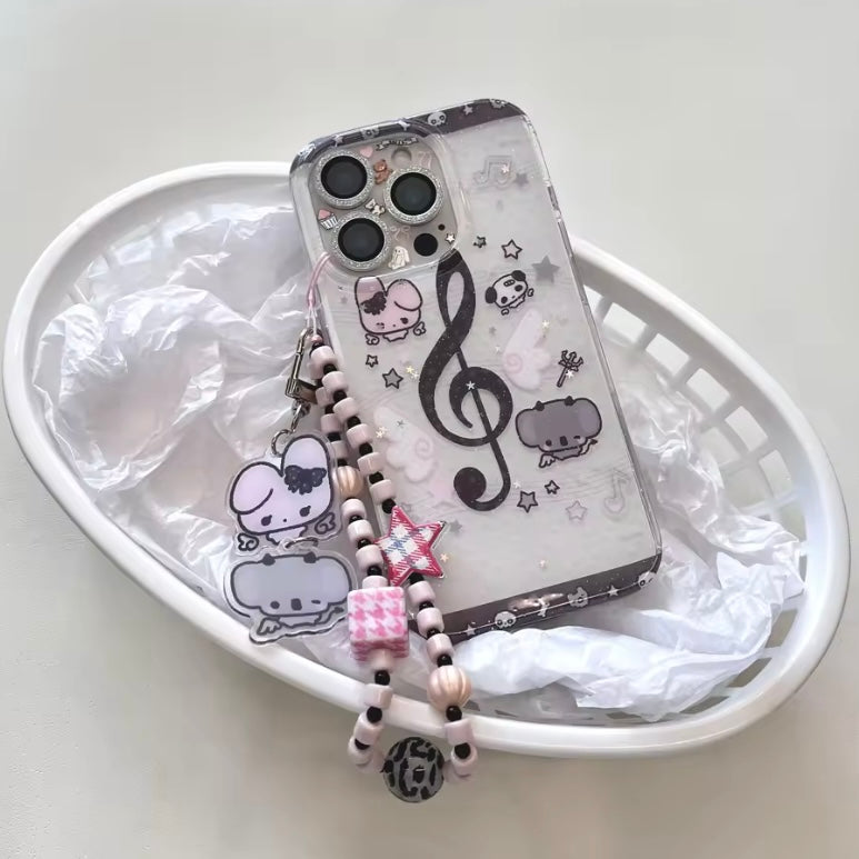 ꒰ა🎵໒꒱ lovely note-iPhone Case