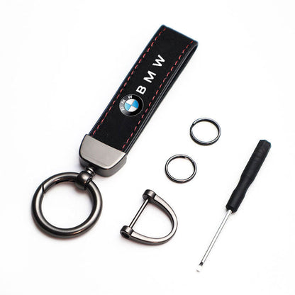 Carbon Fibre Car Key Chain