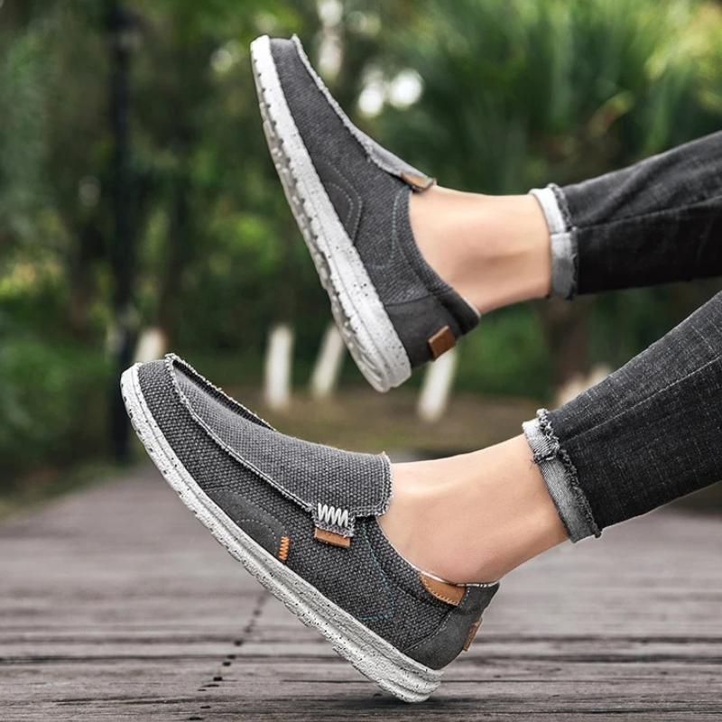 Maxime - Classic Comfort Canvas Loafers | By Julian & Claire Toronto