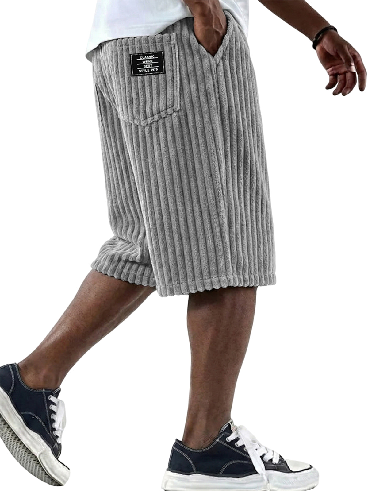 Gray Dev - Comfort Shorts | By Julian & Claire