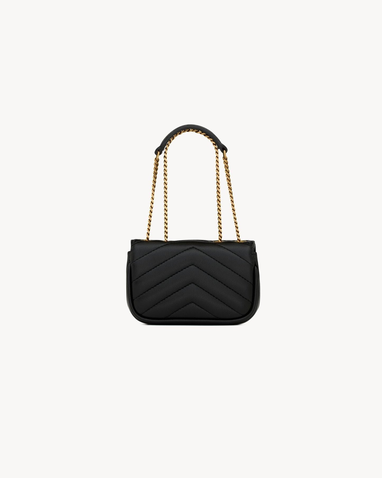 L-Y Leather Mini Chain Adjustable Handbag Wallet