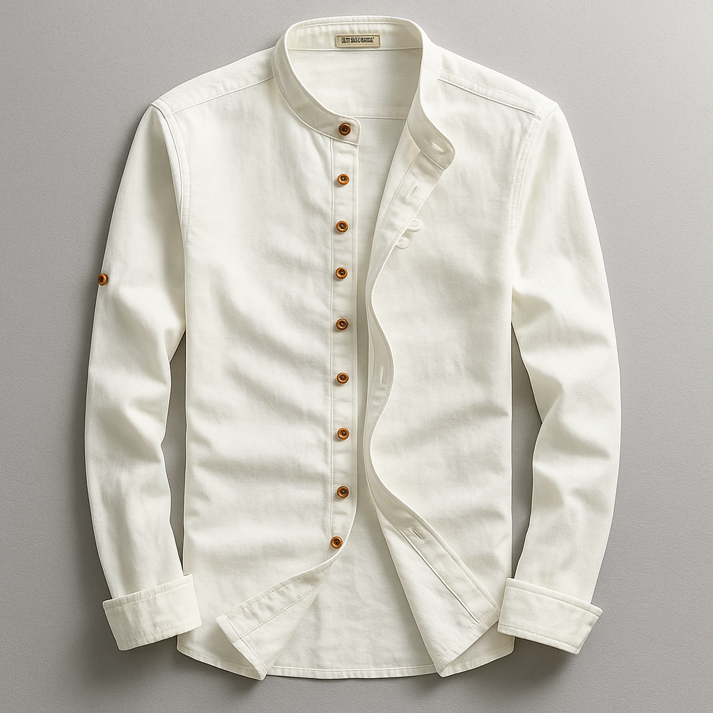 Abram - Modern Casual Button-Up Shirt | By Julian & Claire Toronto