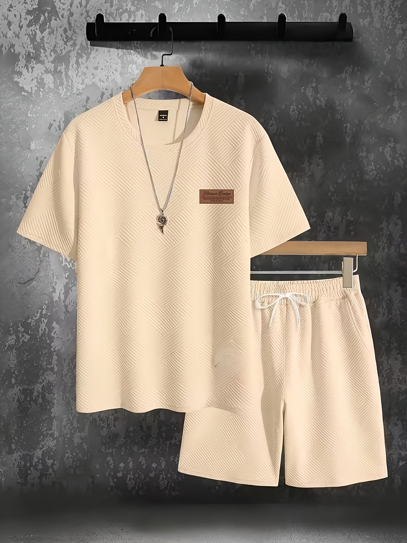 Arjun  - Round Neck Short Sleeve Set | Julian & Claire Toronto