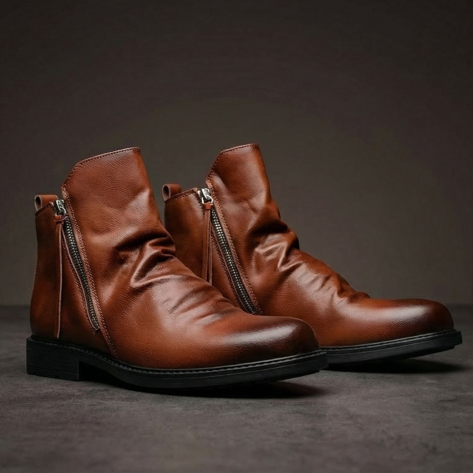 Alexander - Classic Urban Zip Boots | By Julian & Claire Toronto