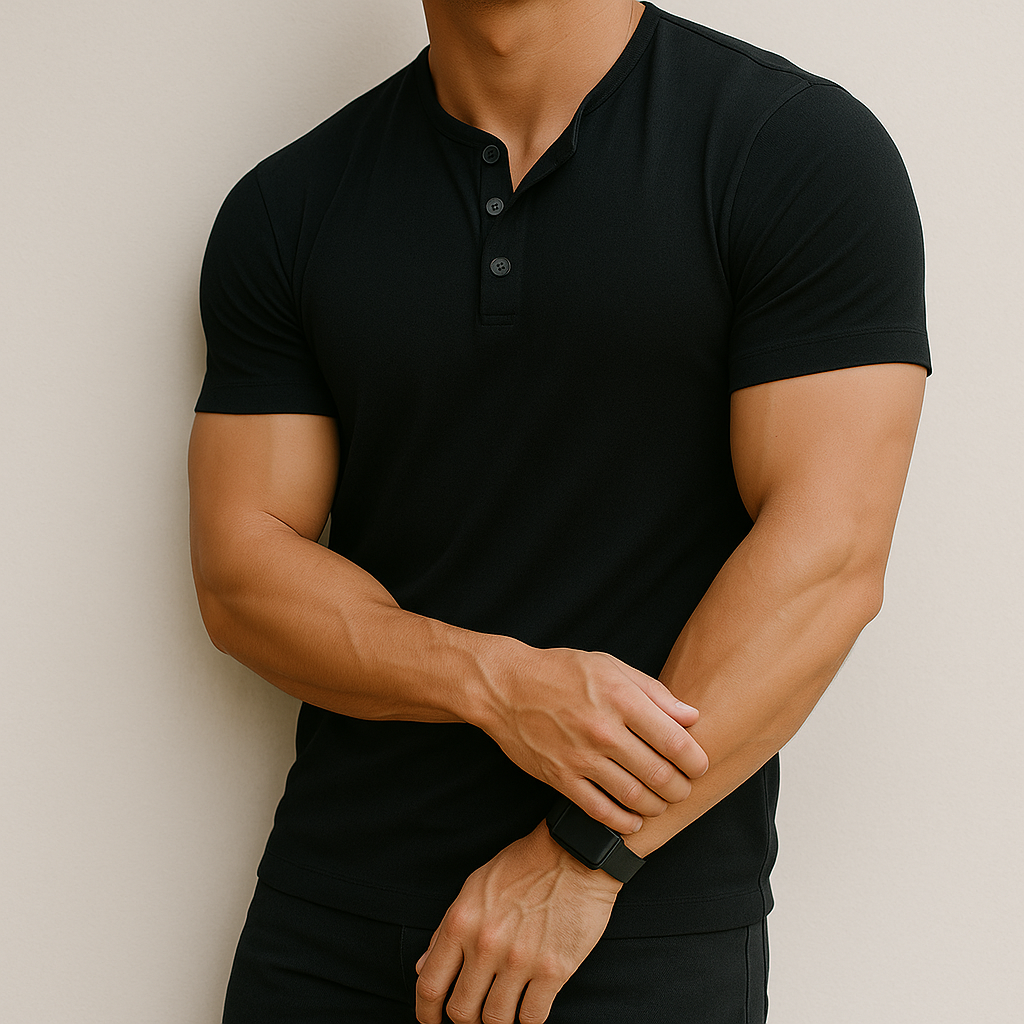 Henry Owen Classic Button-Up Shirt