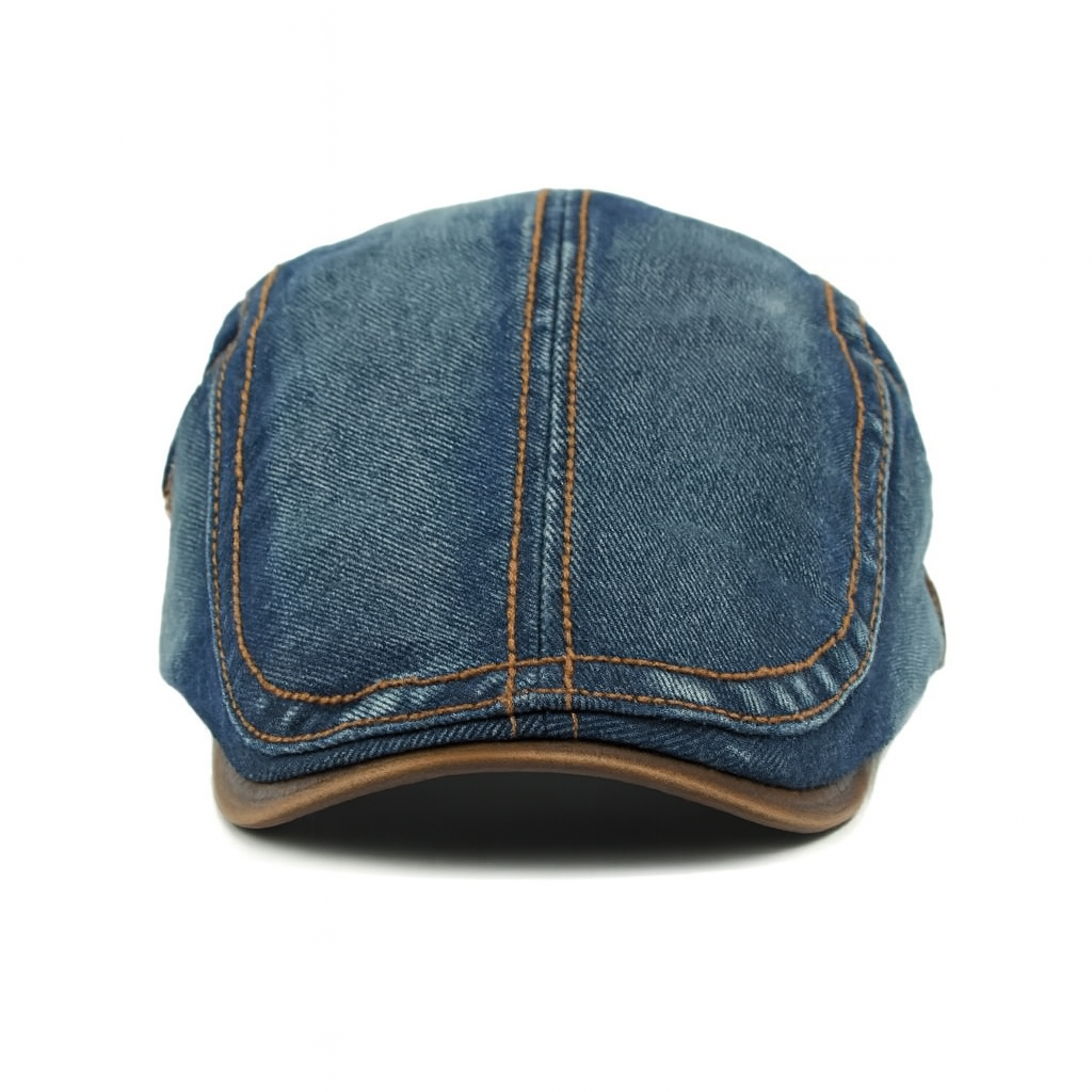 Mikkel - Classic Washed Denim Cap | By Julian & Claire Toronto