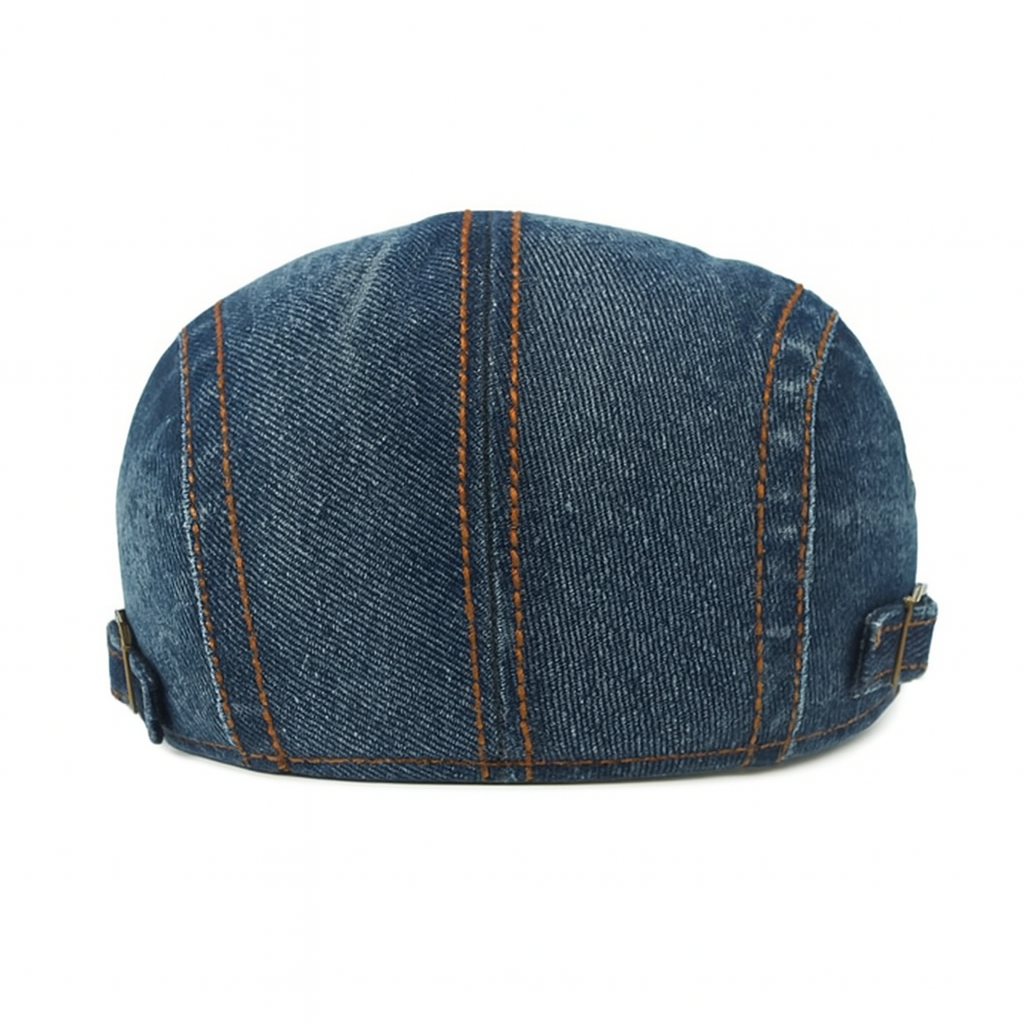 Mikkel - Classic Washed Denim Cap | By Julian & Claire Toronto
