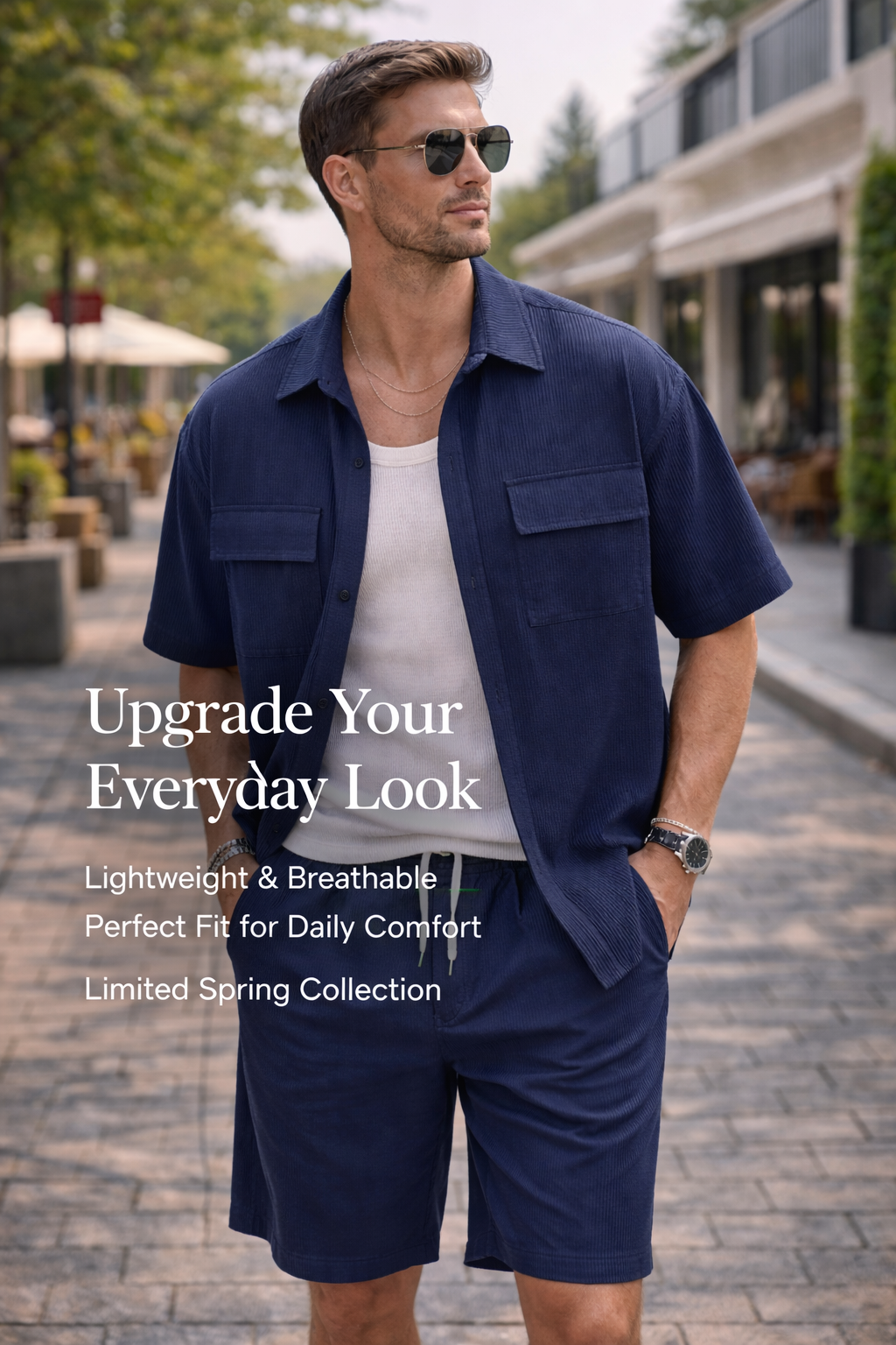 Andres - 2pcs Casual Outfit | Julian & Claire Toronto