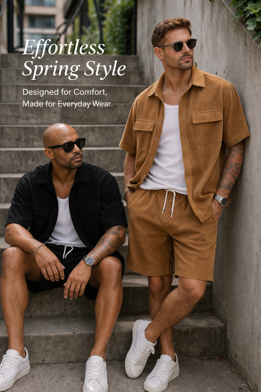 Andres - 2pcs Casual Outfit | Julian & Claire Toronto