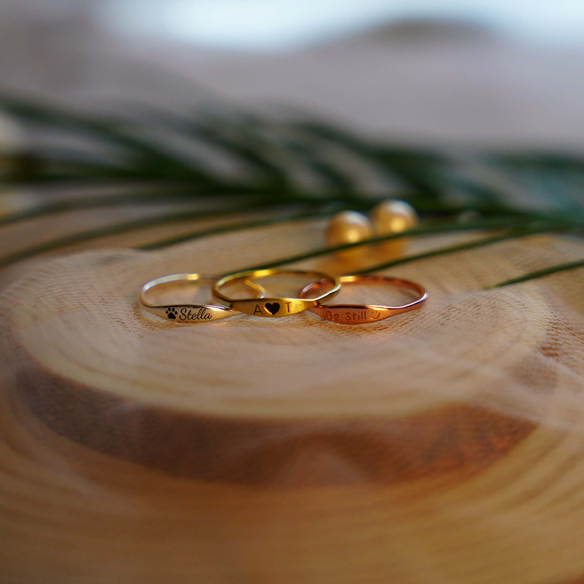 Eternal Impressions Stackable Ring