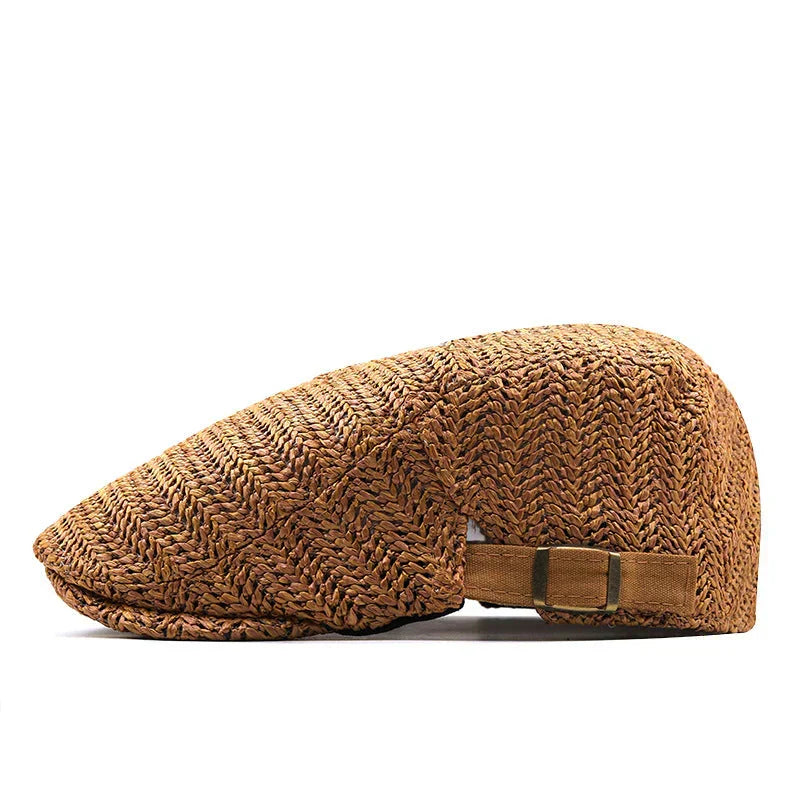 Wilder - Classic Herringbone Flat Cap | By Julian & Claire Toronto