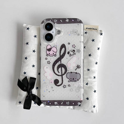 ꒰ა🎵໒꒱ lovely note-iPhone Case