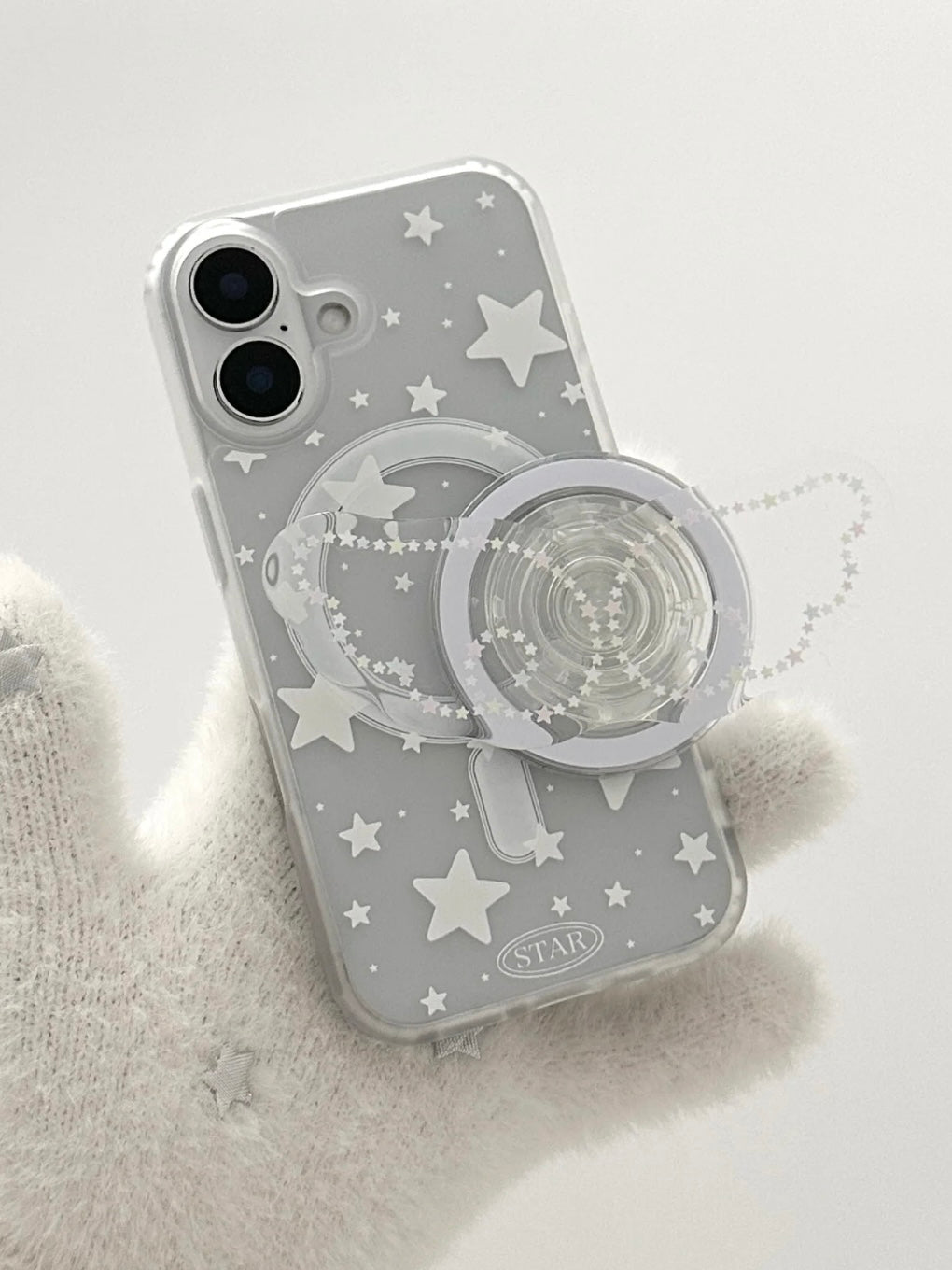 Star-themed angel wings -IPhone  Case