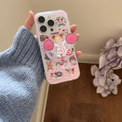 Cheerleading CoCo Sauce-iPhone Case