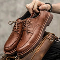 Harley - Classic Leather Lace-Up Shoes | By Julian & Claire Toronto