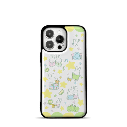 miffy 🍏 green 🍀-Handmade resin drip iphone case