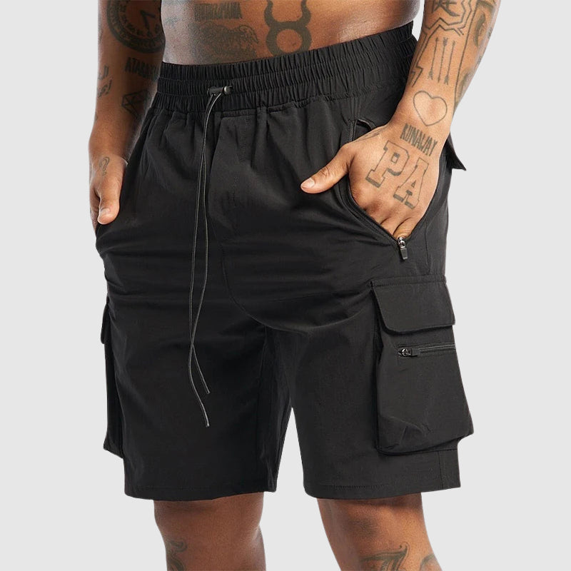 Wendon -  Elasticated Waistband  Cargo Shorts | By Julian & Claire Toronto
