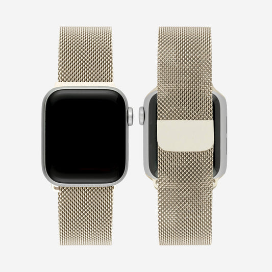 สายนาฬิกา Apple Watch แบบ Milanese Loop - สี Starlight