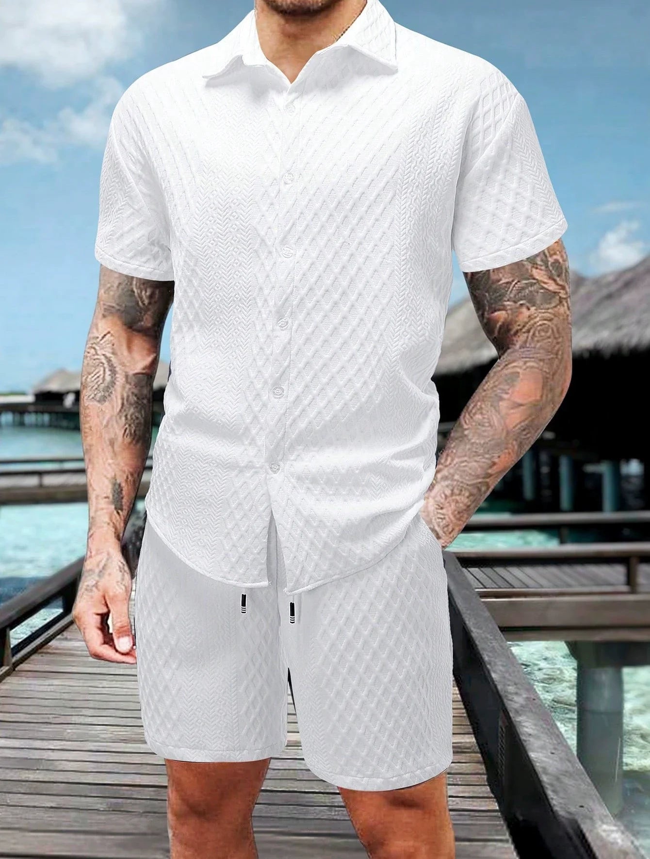 Chester - Relaxed Fit Summer Co-Ord Set | By Julian & Claire Toronto