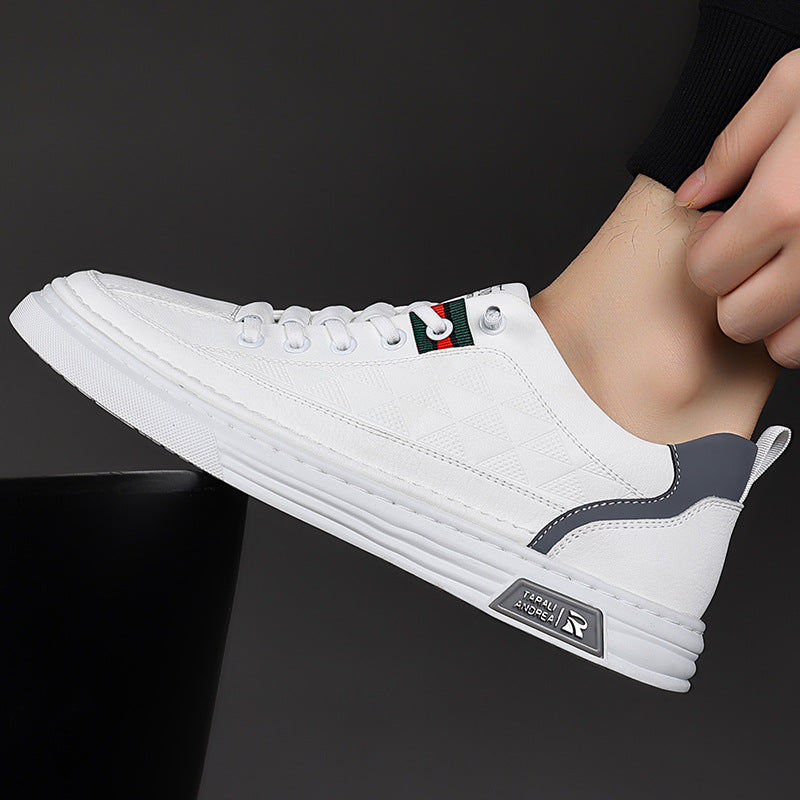 Ulric - Classic Leather Comfort Sneakers | By Julian & Claire Toronto