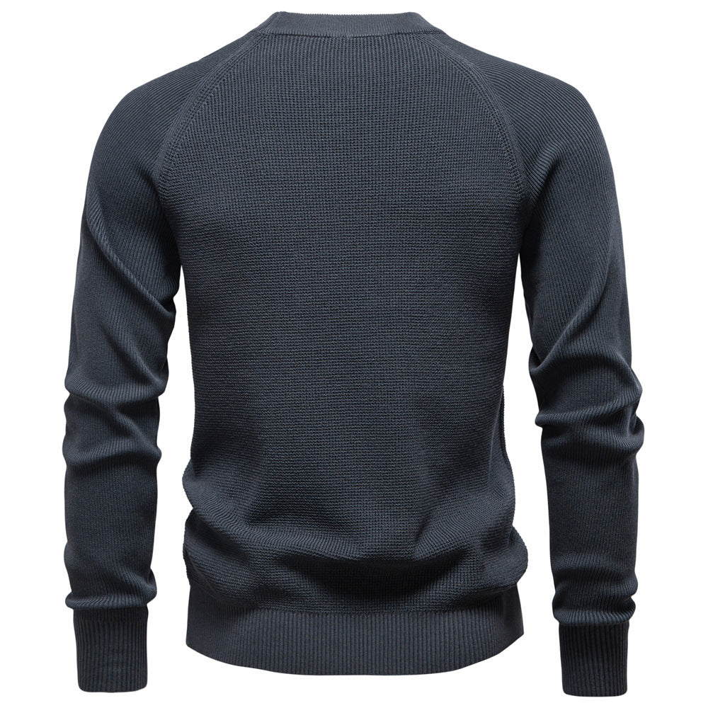 Ledger - Refined Knit Crewneck Sweater | By Julian & Claire Toronto
