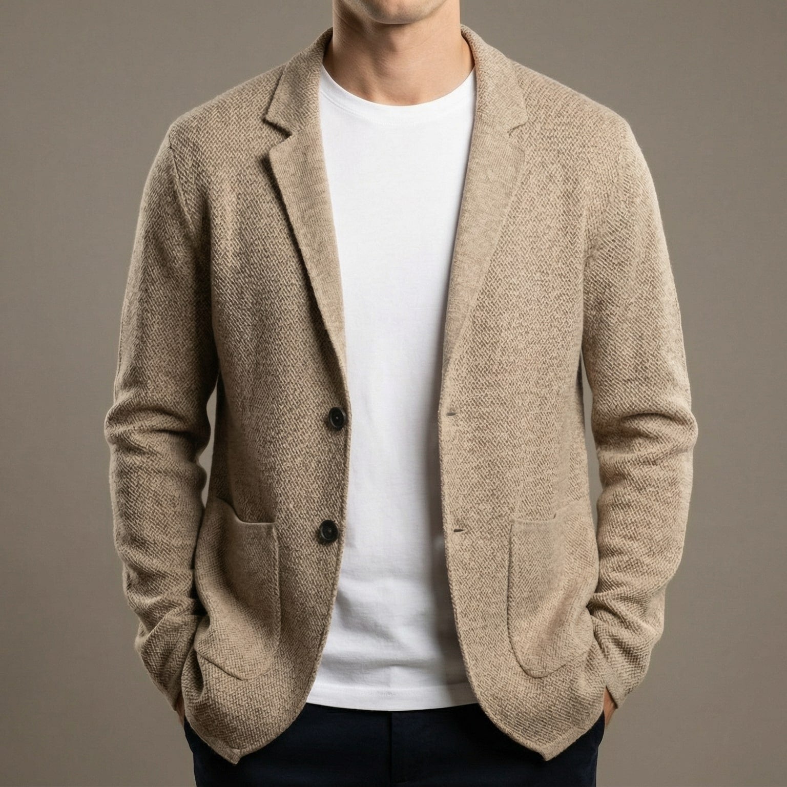 Steven - Classic Notch Lapel Blazer | By Julian & Claire Toronto