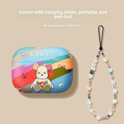 Rainbow Bear Airpods Case Frosted Soft Protective Earphone Case