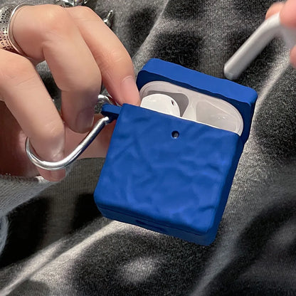جراب فضي لسماعات AirPods 3 Pro 2 غطاء لسماعات AirPod 1/2/3