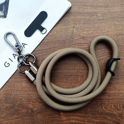 สายสะพายหนังสีน้ำตาล Essential Strap