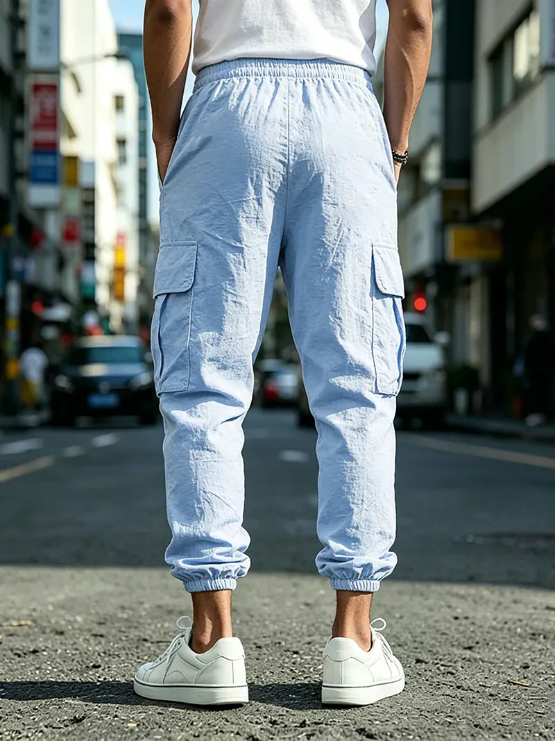 Nash -Coastal Utility Cargo Pants | By Julian & Claire Toronto