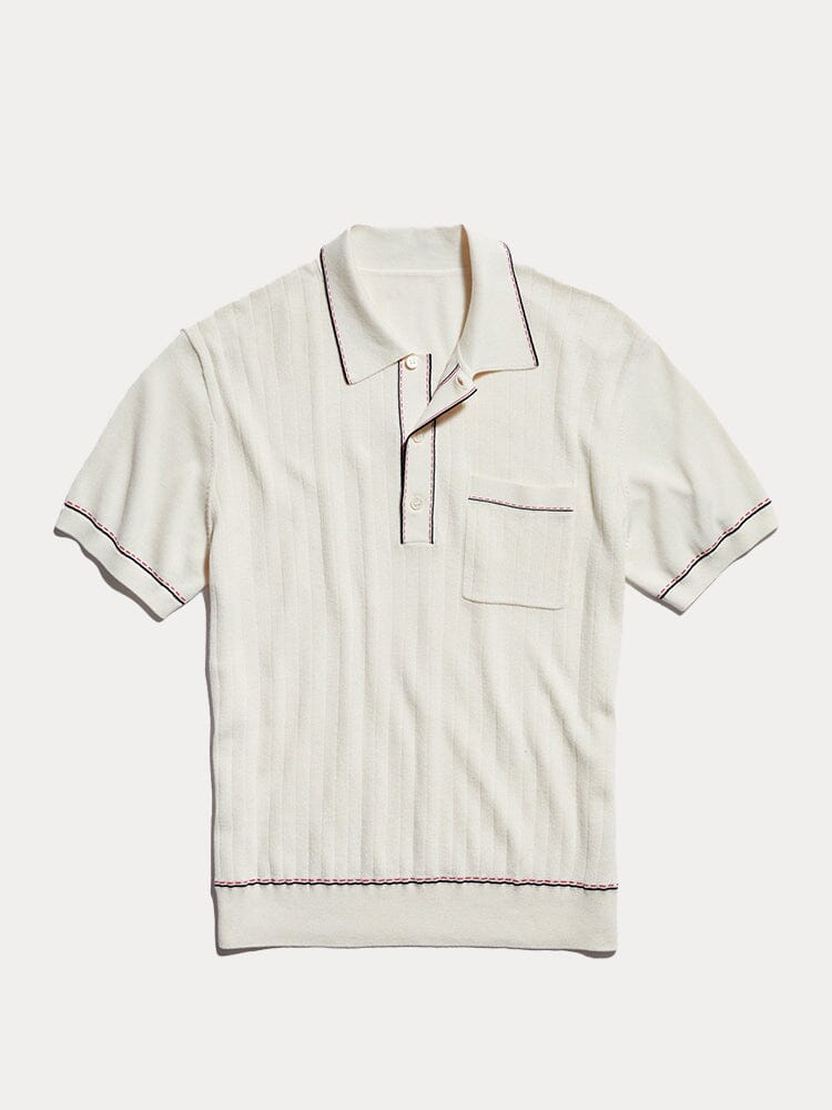 Jerry - Soft Breathable Knit Polo Shirt | By Julian & Claire Toronto