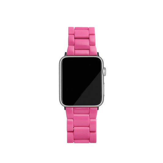 สายนาฬิกา Apple Watch สีชมพูนีออน