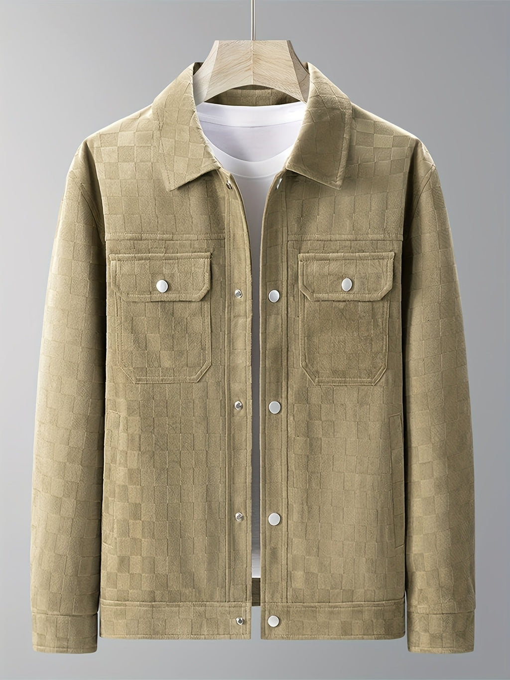 Xavi - Timeless Check Pattern Jacket | By Julian & Claire Toronto